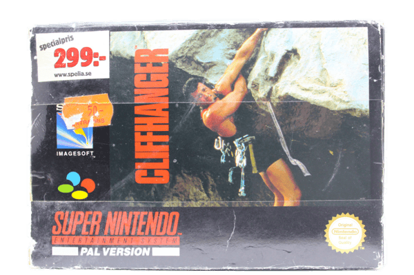 Cliffhanger - Supernintendo/SNES - PAL/SCN/EUR (KÄYTETTY TAVARA)