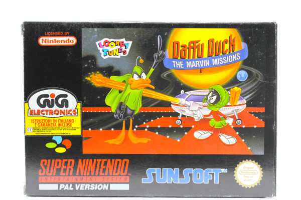 Daffy Duck: The Marvin Missions - Supernintendo/SNES - PAL/SCN/EUR (BRUGT VARE)