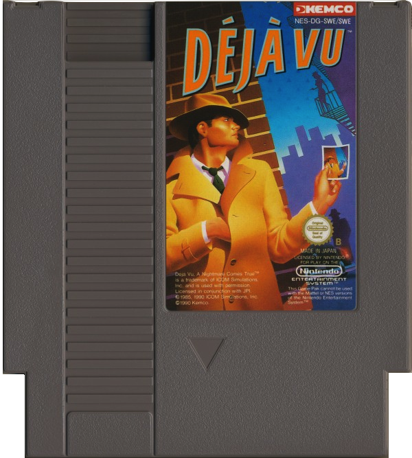 Deja Vu - NES - Nintendo 8-bit/NES - PAL B/SCN (BRUGT VARE)