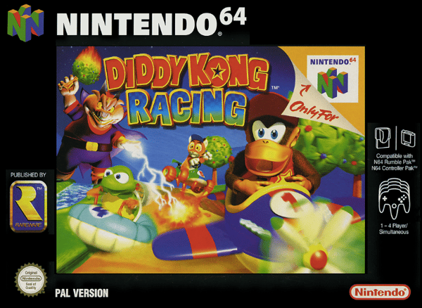 Diddy Kong Racing - Nintendo 64/N64 - PAL/EUR (Begagnad)