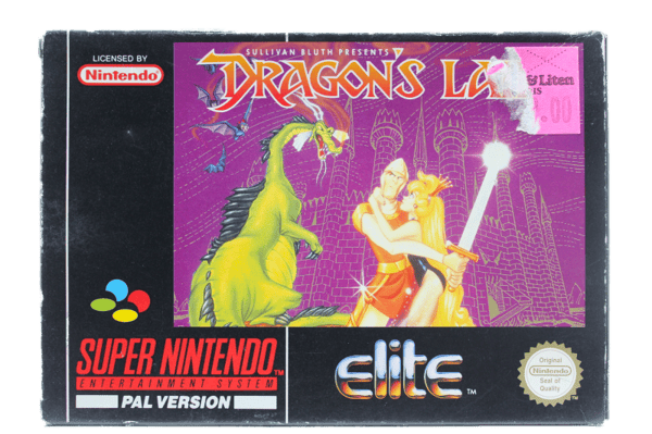 Dragon´s Lair - Supernintendo/SNES - PAL/SCN/EUR (Begagnad) Dragon´s Lair - Supernintendo/SNES - PAL/SCN/EUR (Begagnad)