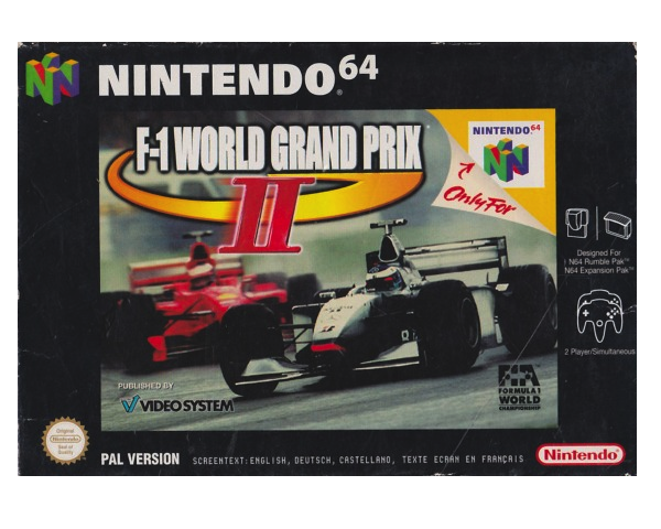 F-1 World Grand Prix II - Nintendo 64/N64 - PAL/EUR (Begagnad)