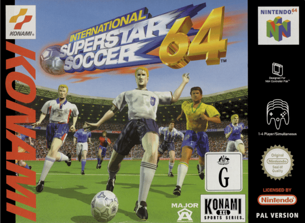 International Superstar Soccer 64 - Nintendo 64/N64 - PAL/EUR (BRUKT VARE)