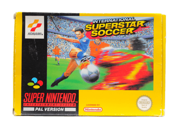International Superstar Soccer - Supernintendo/SNES - PAL/SCN/EUR (BRUKT VARE)