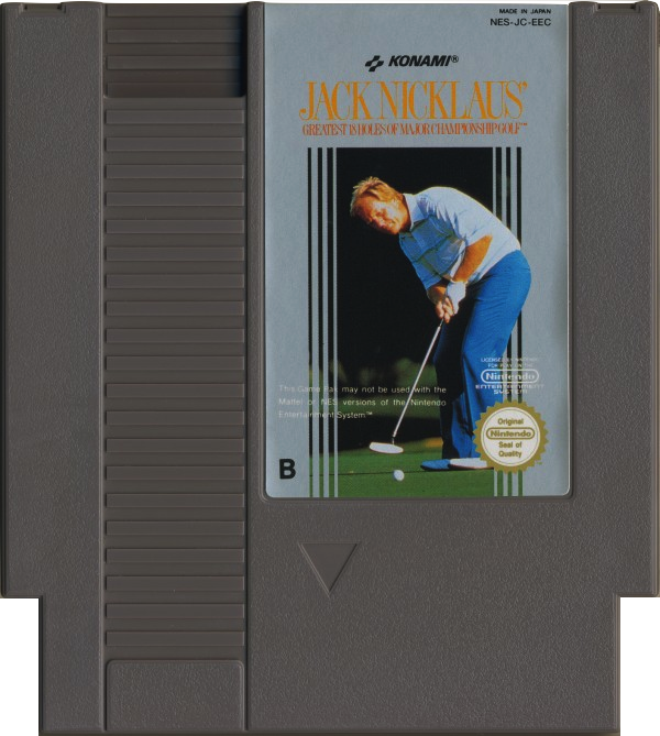 Jack Nicklau´s Golf Greatest 18 Holes of Major Championship Golf - Nintendo 8-bit/NES - PAL B/SCN (BRUKT VARE) Jack Nicklau´s Golf Greatest 18 Holes of Major Championship Golf - Nintendo 8-bit/NES - PAL B/SCN (BRUKT VARE)