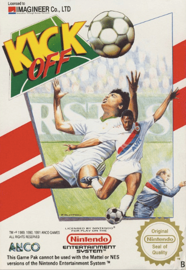 Kick Off - Nintendo 8-bit/NES - PAL B/SCN (Begagnad)