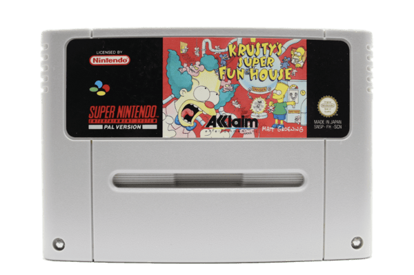 Krusty´s Super Fun House - Supernintendo/SNES - PAL/SCN/EUR (BRUKT VARE)