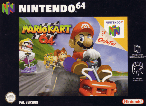 Mario Kart 64 - Nintendo 64/N64 - PAL/EUR (BRUKT VARE)