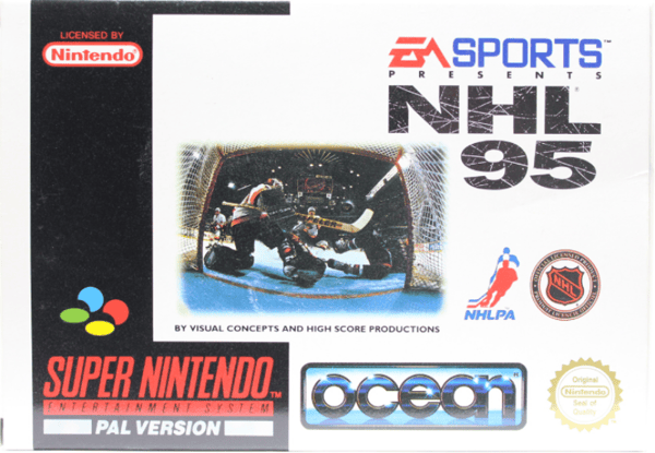 NHL 95 - Supernintendo/SNES - PAL/SCN/EUR (BRUKT VARE)