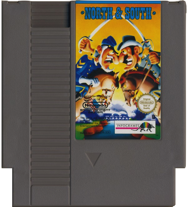 North & South - Nintendo 8-bit/NES - PAL B/SCN (BRUGT VARE)