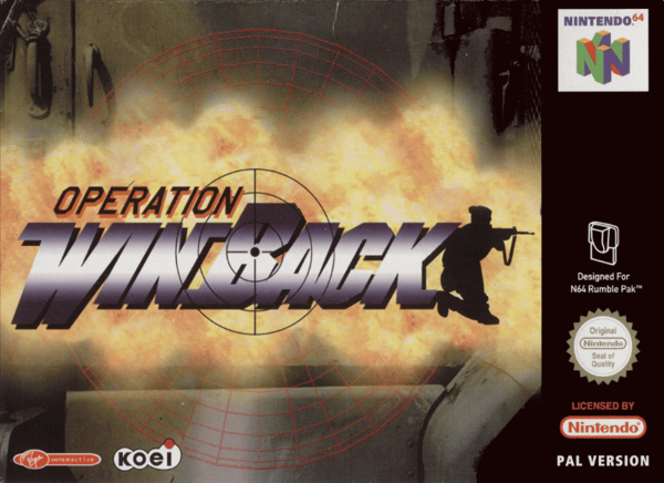 Operation: Winback - N64 - PAL / EUR (KÄYTETTY TAVARA)