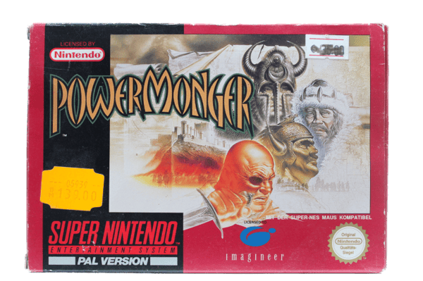 Powermonger - Supernintendo/SNES - PAL/SCN/EUR (BRUKT VARE)
