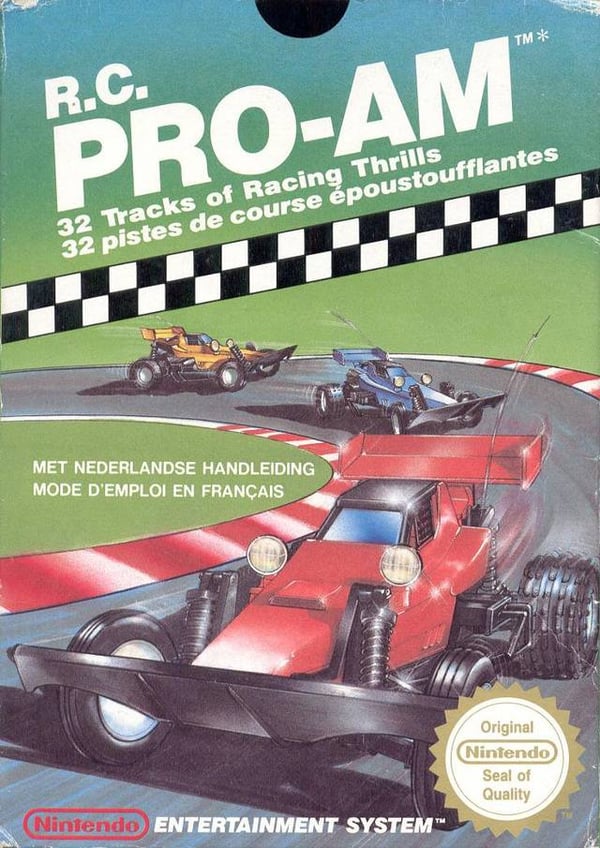 R.C. Pro-Am - Nintendo 8-bit/NES - PAL B/SCN (BRUKT VARE)