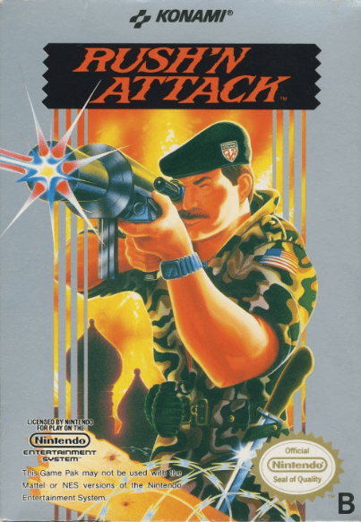 Rush´n Attack - Nintendo 8-bit/NES - PAL B/SCN (BRUKT VARE)