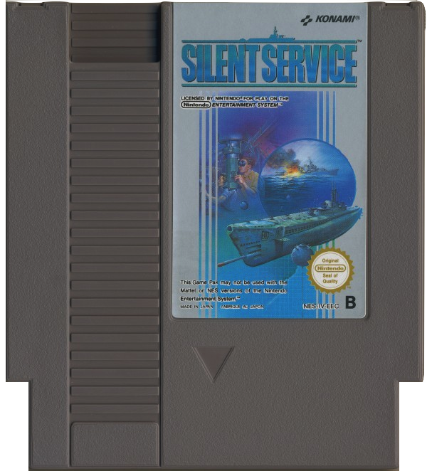 Silent Service - Nintendo 8-bit/NES - PAL B/SCN (BRUGT VARE)