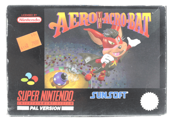 Aero the Acro-Bat - Supernintendo/SNES - PAL/SCN/EUR (KÄYTETTY TAVARA)
