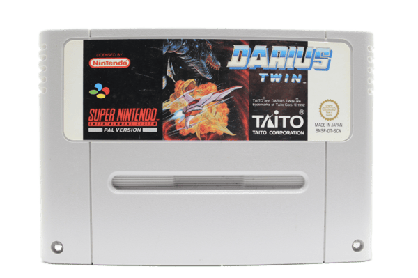 Darius Twin - Supernintendo/SNES - PAL/SCN/EUR (BRUKT VARE)