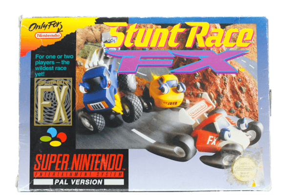 Stunt Race FX - Supernintendo/SNES - PAL/SCN/EUR (BRUKT VARE)