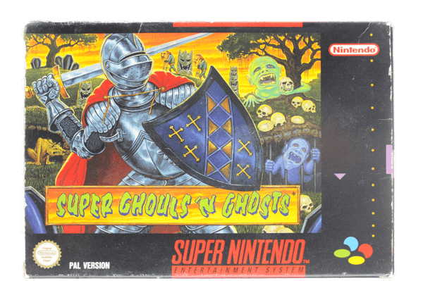 Super Ghouls´n Ghosts - Supernintendo/SNES - PAL/SCN/EUR (BRUGT VARE)