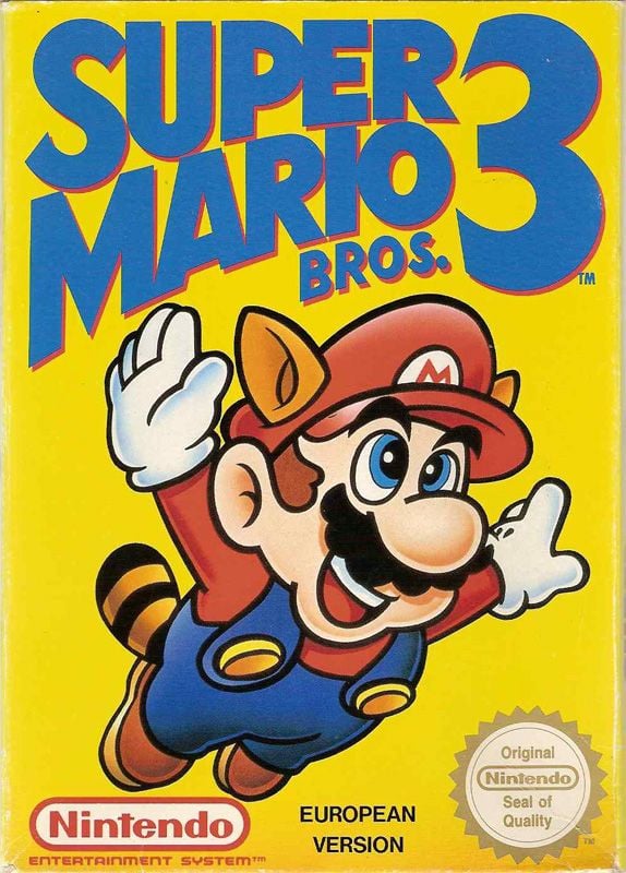 Super Mario Bros 3 - NES/NIntendo 8-bit - PAL-B/SCN (BRUKT VARE)