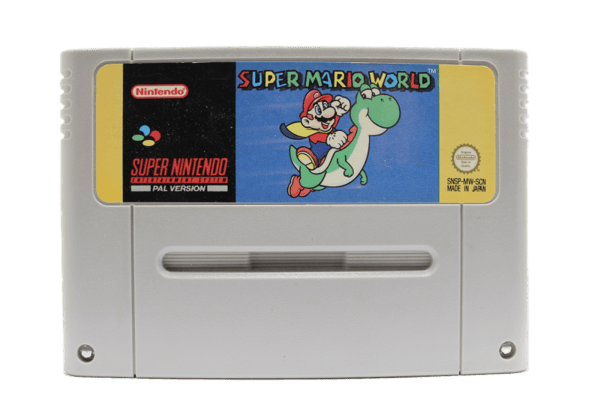 Super Mario World  - Supernintendo/SNES - PAL/SCN/EUR (BRUKT VARE)