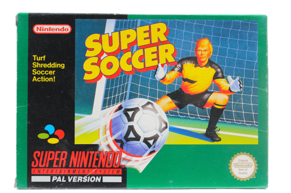 Super Soccer - Supernintendo/SNES - PAL/SCN/EUR (Begagnad)