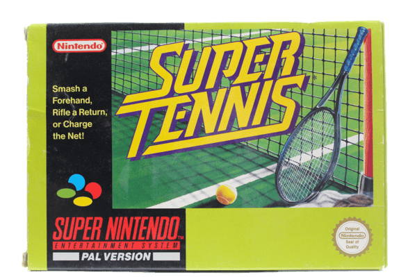 Super Tennis - Supernintendo/SNES - PAL/SCN/EUR (BRUKT VARE)