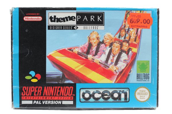 Theme Park - Supernintendo/SNES - PAL/SCN/EUR (BRUKT VARE)