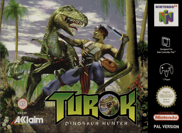 Turok: Dinosaur Hunter - Nintendo 64/N64 - PAL/EUR (BRUKT VARE)
