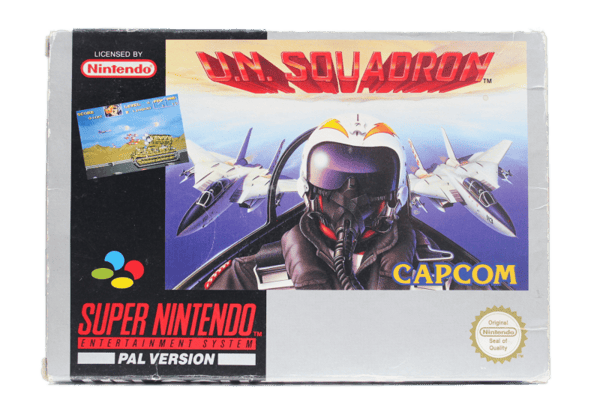 U.N. Squadron - Supernintendo/SNES - PAL/SCN/EUR (BRUKT VARE)
