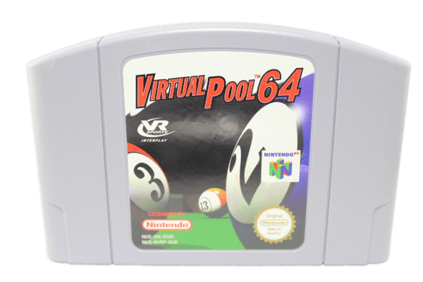 Virtual Pool 64 - Nintendo 64/N64 - PAL/EUR (BRUKT VARE)