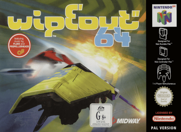 Wipeout 64 - Nintendo 64/N64 - PAL/EUR (BRUKT VARE)