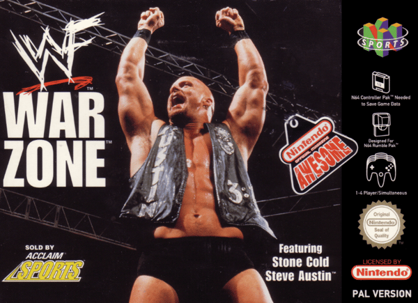 WWF War Zone - Nintendo 64/N64 - PAL/EUR (BRUGT VARE)