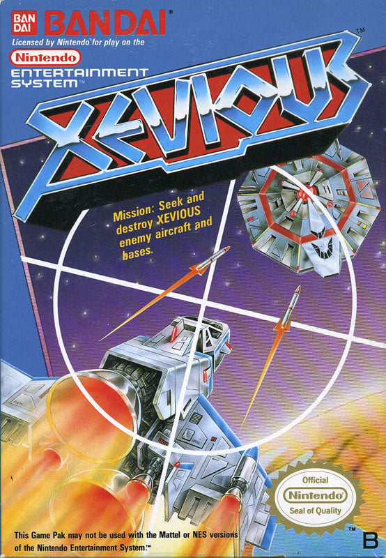 Xevious -  Nintendo 8-bit/NES - PAL B/SCN (BRUGT VARE)
