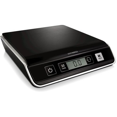 DYMO M5 kirje- ja pakettivaaka, digitaalinen näyttö, USB, 5kg, musta