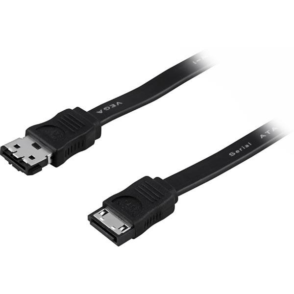 DELTACO SATA til eSATA-kabel 0,3 m (ESATA-113-30)