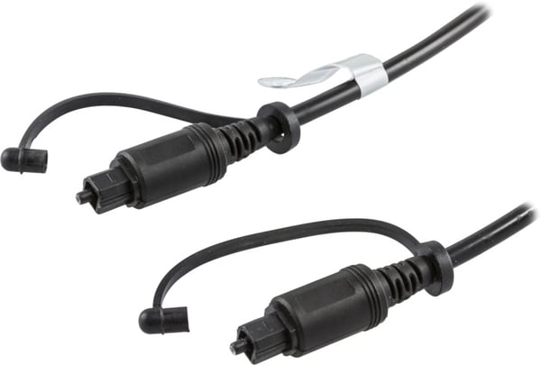 DELTACO optisk kabel för digitalt ljud, Toslink-Toslink, 15m (TOTO-15)