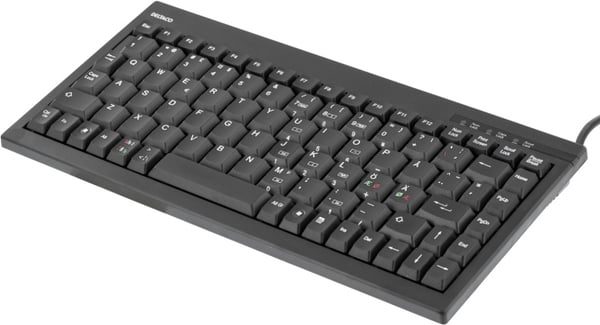 Minitangentbord USB, svart