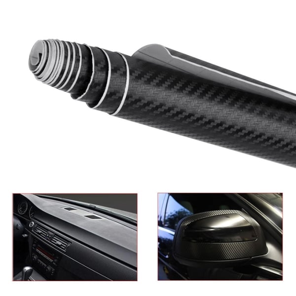 Dekorativ plast, kontaktplast 1,5m, Carbon