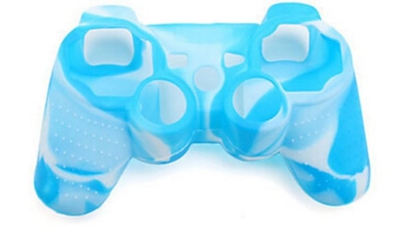 Silikonikahva ohjaimelle, Playstation 3, Camouflage Blue