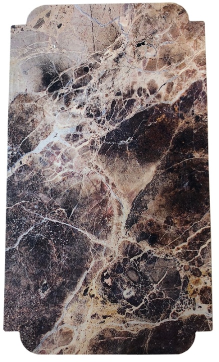 Skind til Iphone XR Marble - Brun