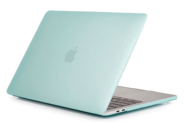 Himmeä kova kotelo MacBook 15.4" Pro:lle, vaaleansininen