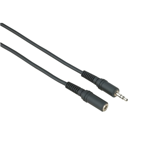 Hama R Jack Forlængerkabel 3,5mm-3,5mm 2,5m