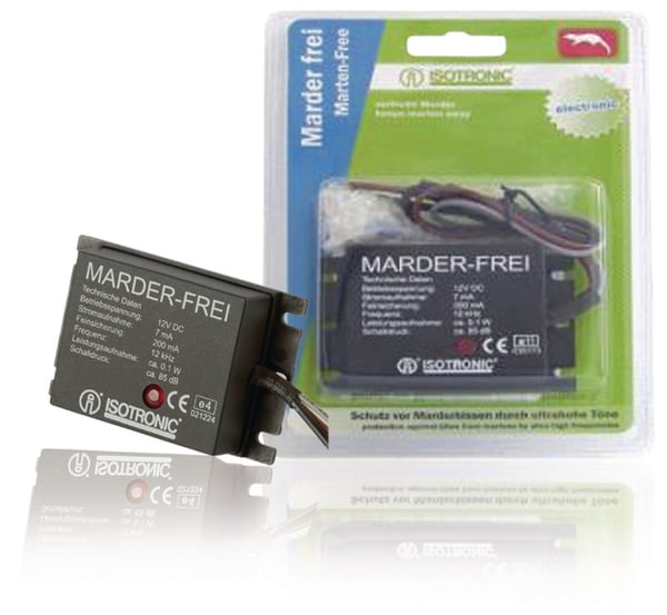 ISOTRONIC Näädänkarkotin Laite 12 kHz Ulkokäyttöön 12 V
