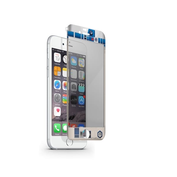 Star Wars R2D2 iPhone6/6S Herdet Glass Skjermbeskyttelse