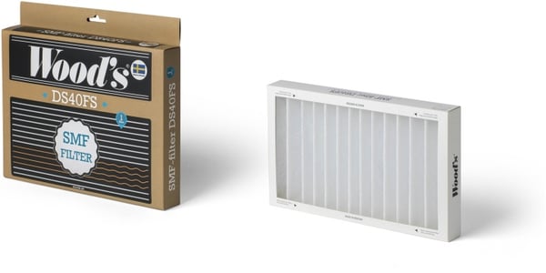 SMF-filter, Antimögel Utbytesfilter till Avfuktare - Wood's DS40FS