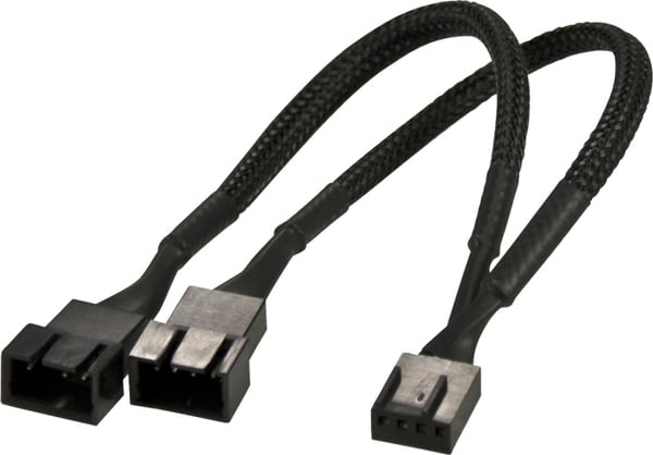 Akasa splitter for PWM-vifter, 1x4-pinners ha til 2x4-pinners ho