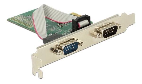 DeLOCK PCI Express-kort > 2 x seriell RS-232