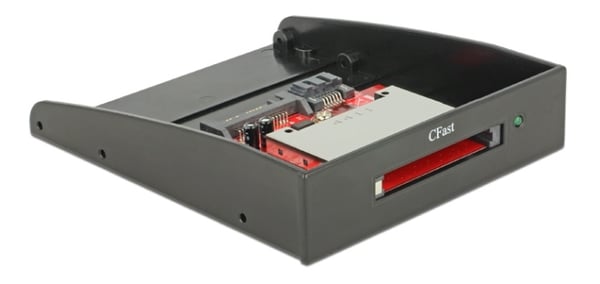 DeLOCK SATA kortleser for CFast-kort, 3,5", 1xSATA 7+15-pin