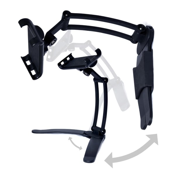 Desire2 Tablet Holder 2-in-1 Wall and Portable up to 11.0" Black